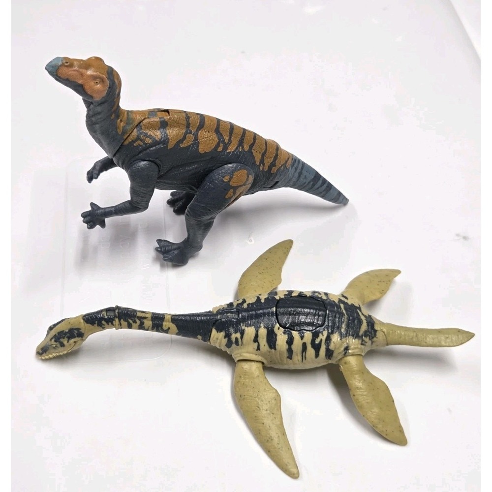 Jurassic World Dino Rivals Savage Strike Plesiosaurus Callovosaurus 2 Dinosaurs